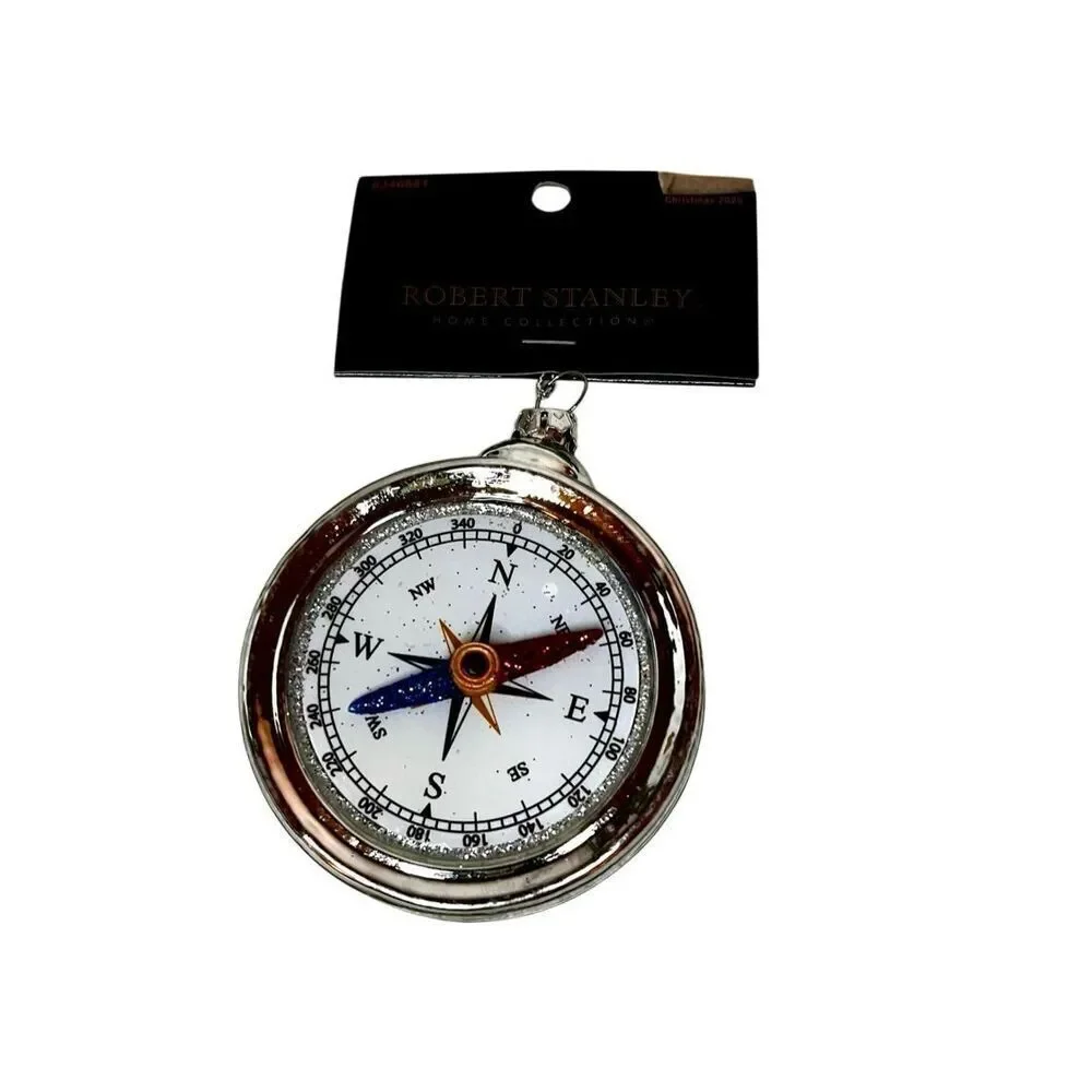 NWT Robert Stanley Home Collection Compass Ornament